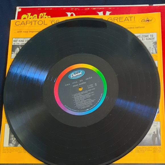 Dean Martin- Cha Cha de Amor,  Capitol Mono, Vinyl LP, 1962 - Picture 5 of 10